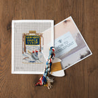 Kit de broderie à l'aiguille or liquide