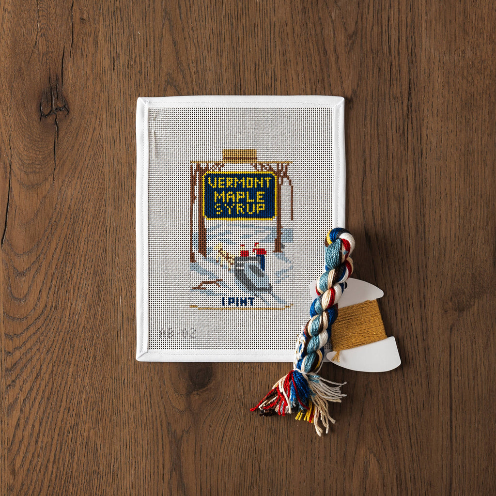 Kit de broderie à l'aiguille or liquide