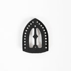 Dessous de plat en fer vintage triste