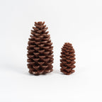 Bougie pomme de pin