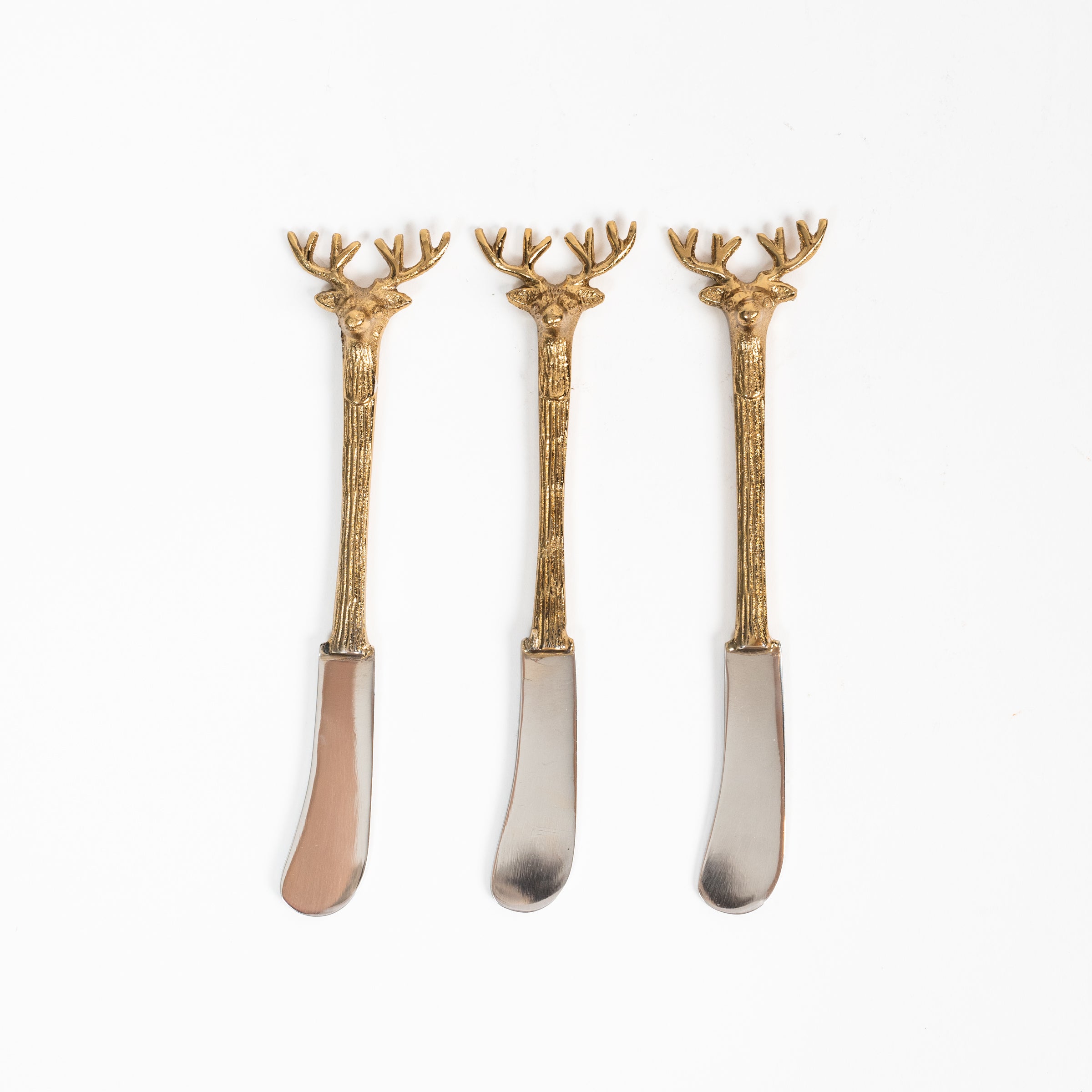 Couteau à fromage en tête de cerf