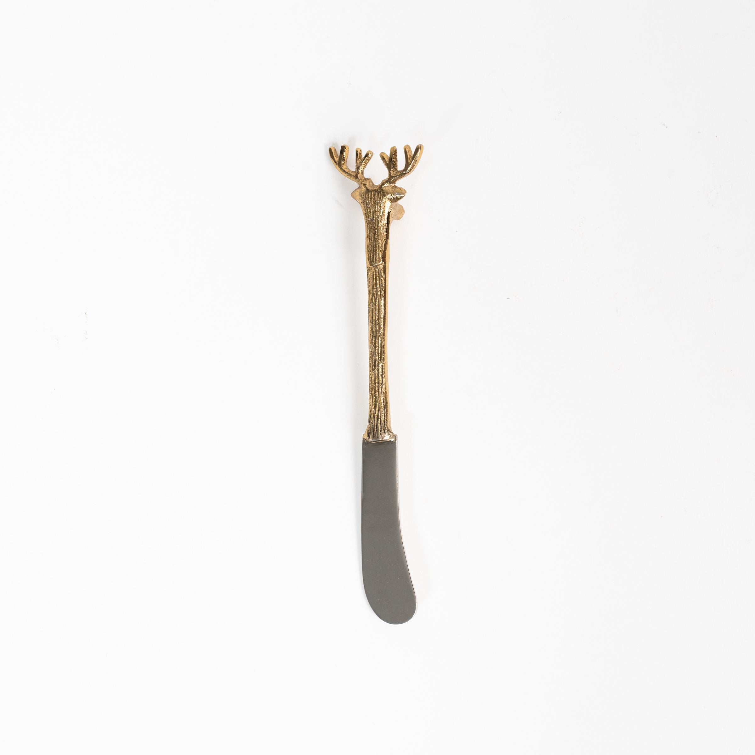 Couteau à fromage en tête de cerf