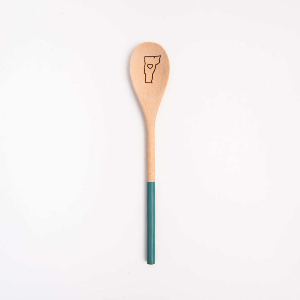 Cuillère en bois ILOVERMONT - Turquoise