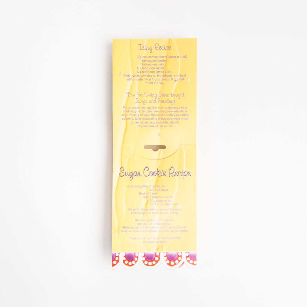 Emporte-pièce moufle avec fiche recette