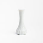 Vase à bourgeons vintage en verre opalin