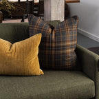 Coussin décoratif personnalisé Plaid to Meet You