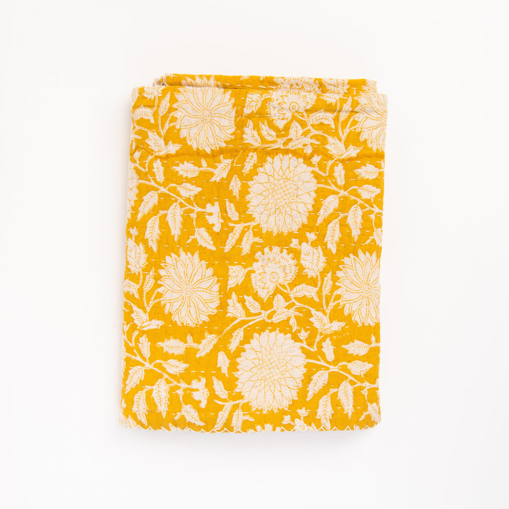 Couverture à imprimé soleil