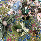 Verre de printemps à tige de tulipe