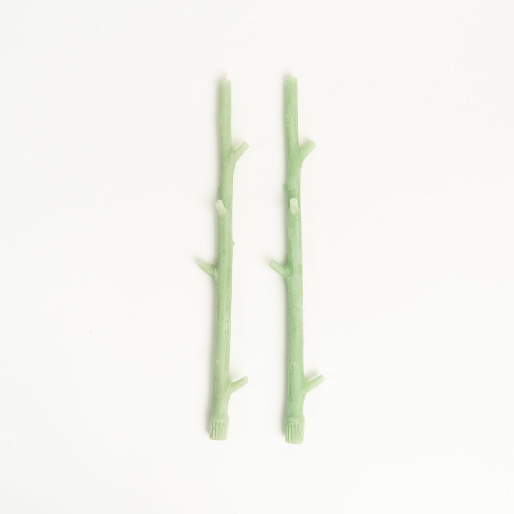 Paire de bougies Maple Stick à la pomme verte