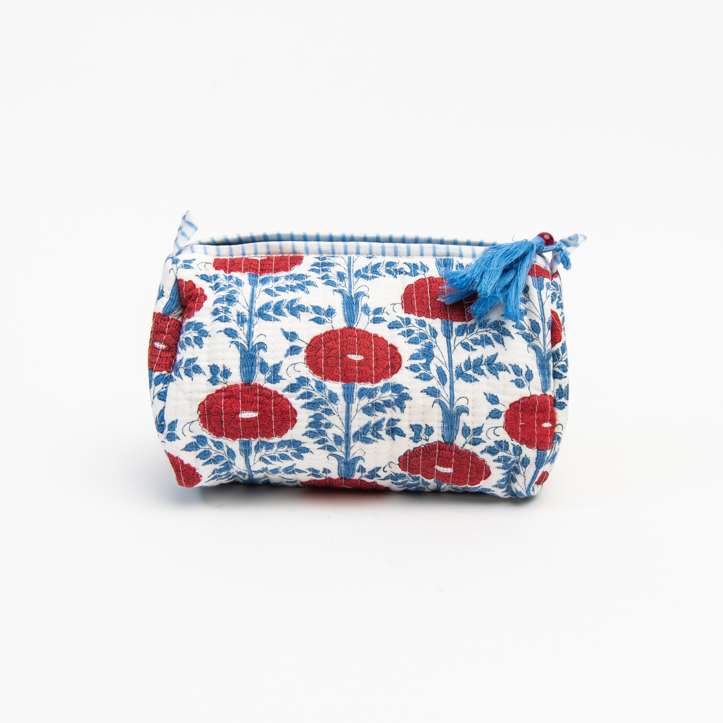 Trousse de toilette à motif coquelicot