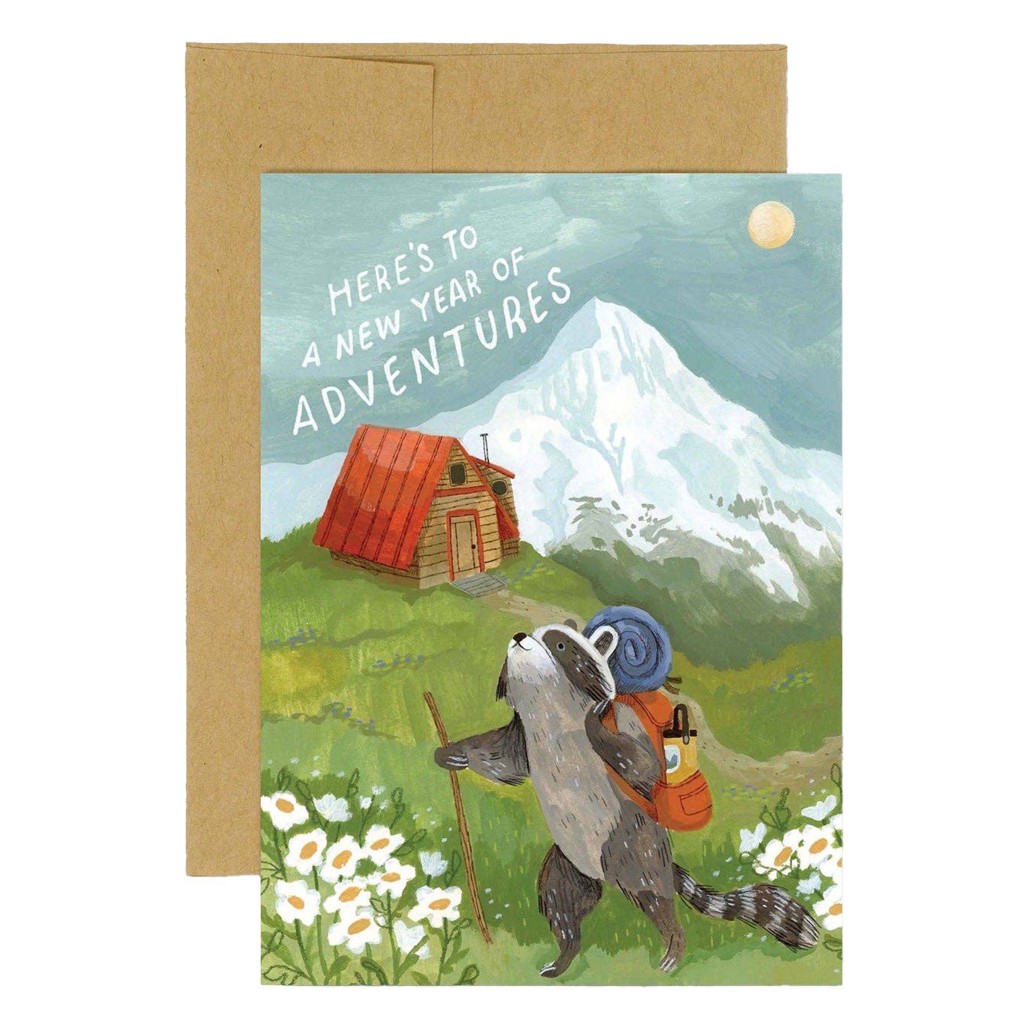 Carte d'anniversaire aventure