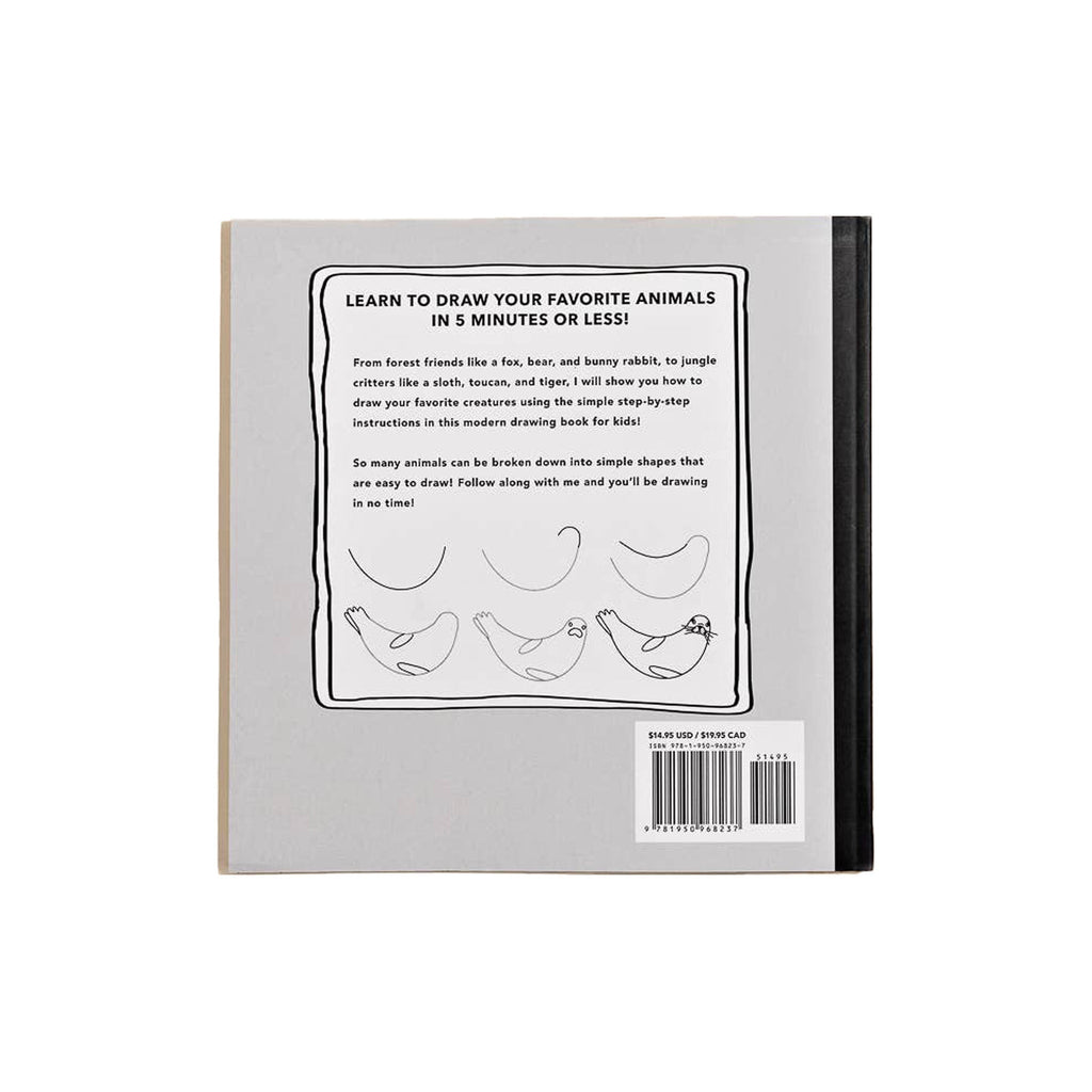 Tous les animaux : un livre d'art pour apprendre à dessiner aux enfants