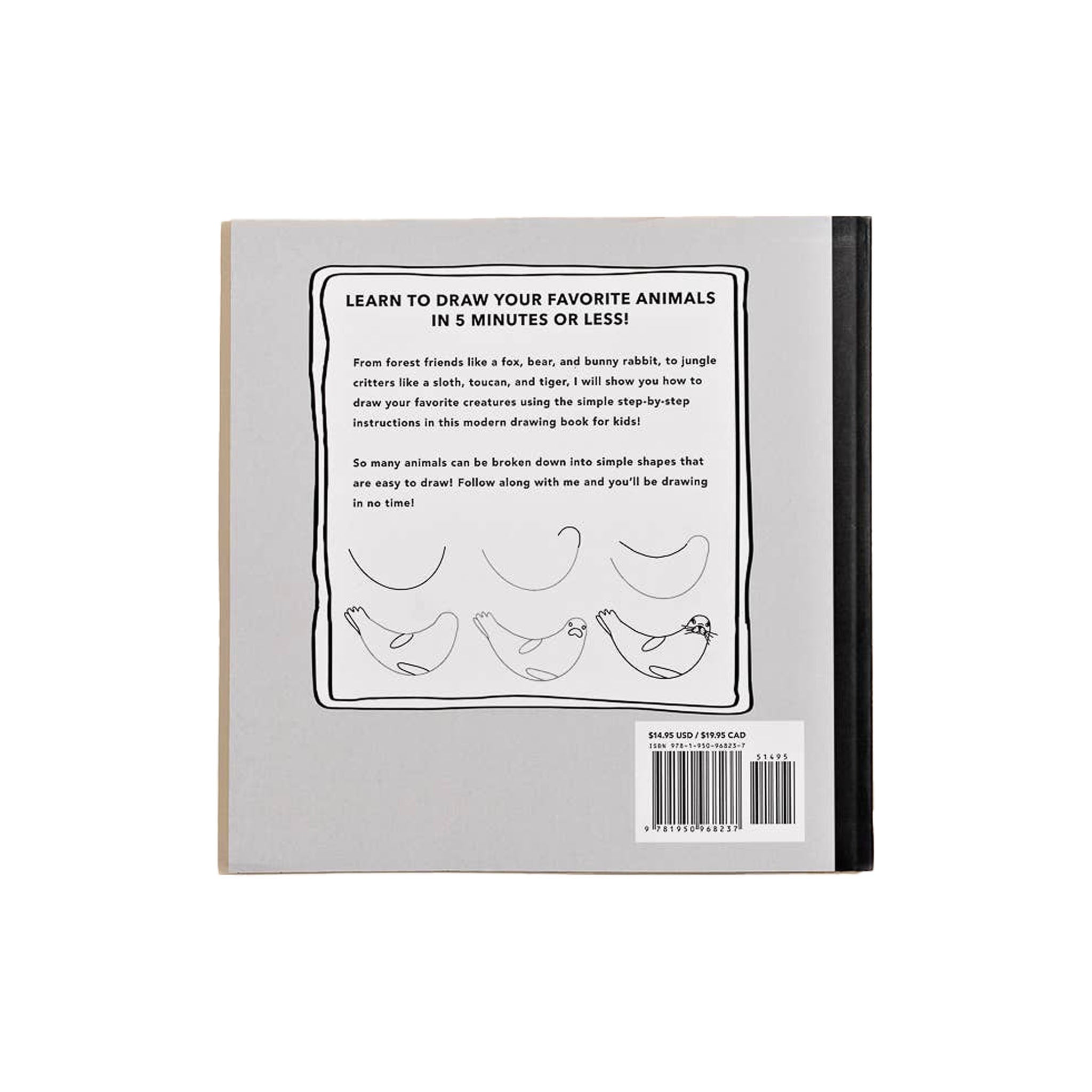 Tous les animaux : un livre d'art pour apprendre à dessiner aux enfants