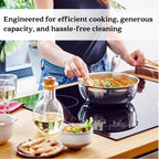 Casserole Alva Maestro en acier inoxydable 5 plis - 1,6 L. Non toxique