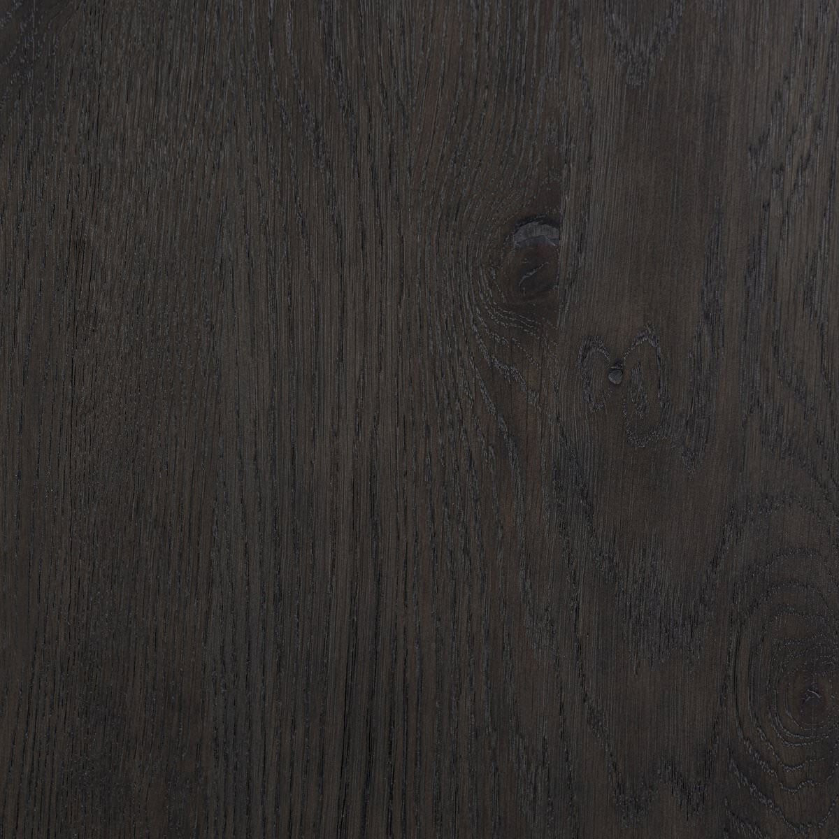 Meuble bar Amber Lewis x Four Hands Bari en placage noir fumé craquelé