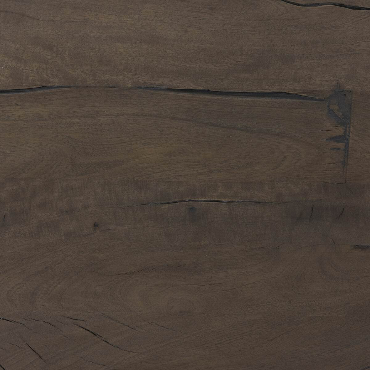 Table d'appoint Charnes Amber Lewis x Four Hands en finition blanchie à la javel vieillie de Belgique