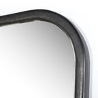 Miroir de cheminée Amber Lewis x Four Hands Patz en noir antique