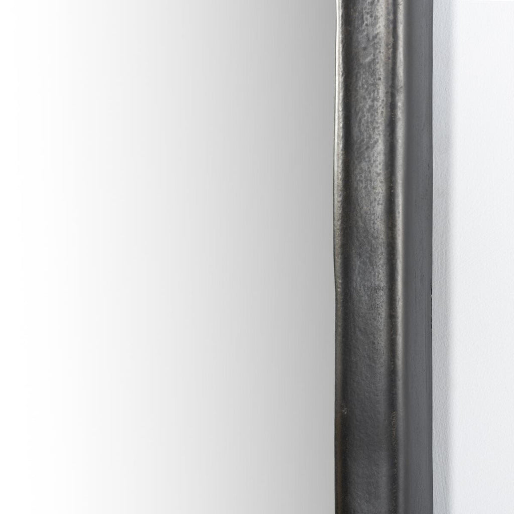 Miroir de cheminée Amber Lewis x Four Hands Patz en noir antique