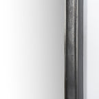 Miroir de cheminée Amber Lewis x Four Hands Patz en noir antique