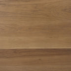 Table de chevet Poppy d'Amber Lewis x Four Hands, couleur marron selle