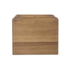 Table de chevet Poppy d'Amber Lewis x Four Hands, couleur marron selle