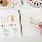 Cahier d'aquarelle sur les animaux
