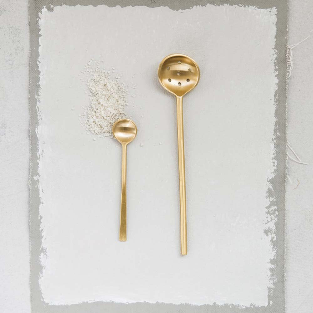 Cuillère en laiton inspirée