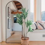 Miroir arqué moderne sur pied