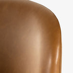 Chaise de salle à manger Four Hands Astrud couleur caramel Sierra