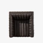 Fauteuil pivotant Augustine à quatre mains, coloris Deacon Wolf