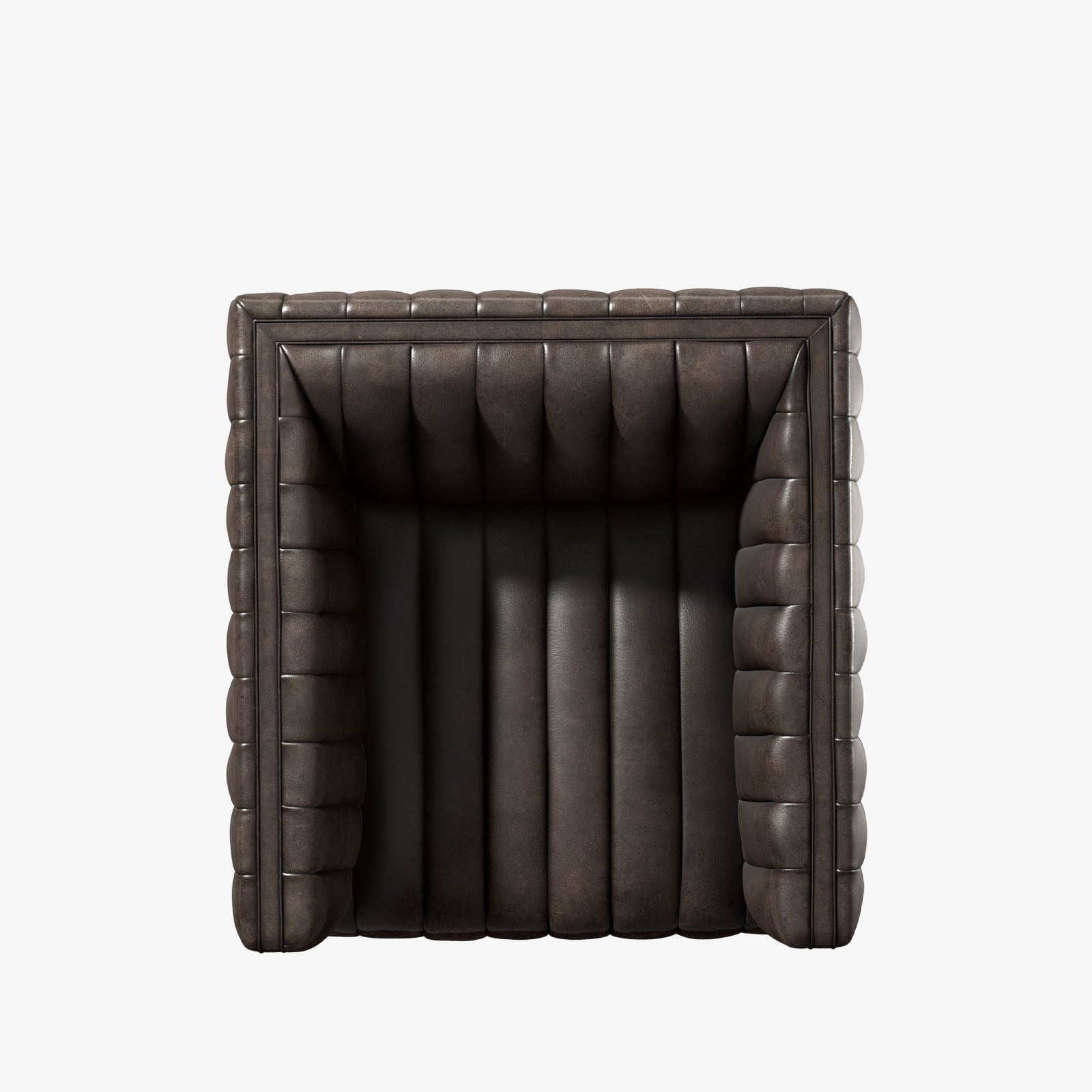 Fauteuil pivotant Augustine à quatre mains, coloris Deacon Wolf