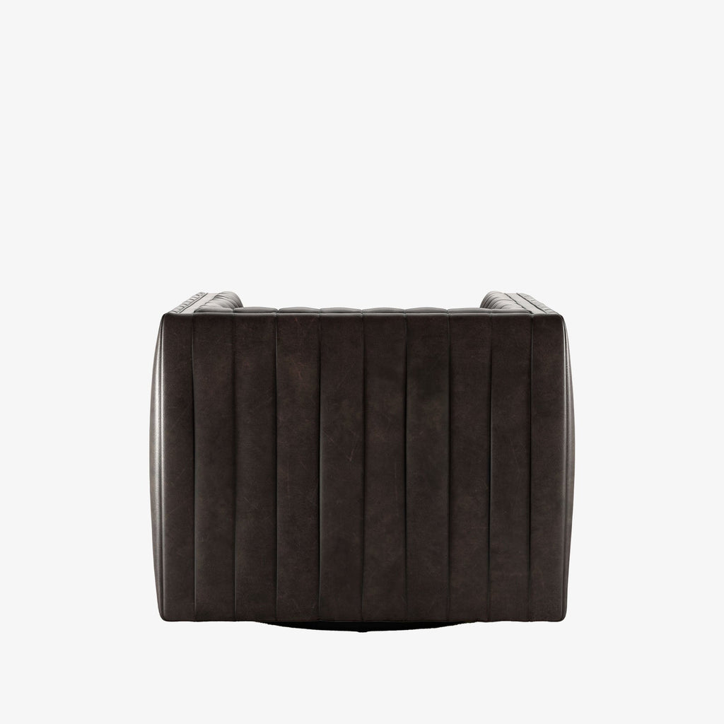 Fauteuil pivotant Augustine à quatre mains, coloris Deacon Wolf