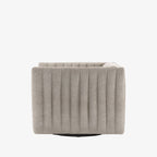 Fauteuil pivotant Augustine de Four Hands, coloris Orly naturel 