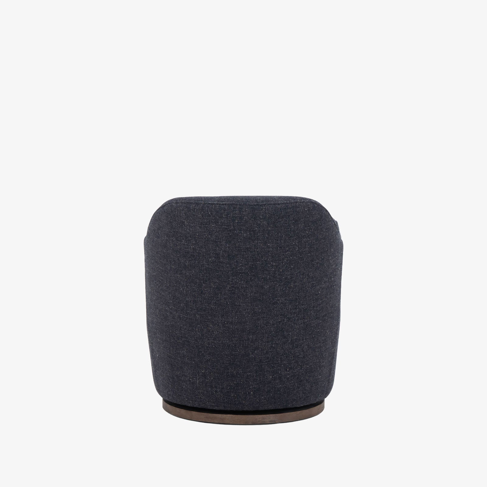 Fauteuil pivotant Four Hands Aurora couleur ardoise de la Tamise