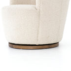 Fauteuil pivotant Aurora de Four Hands, coloris Knoll Natural