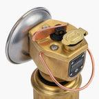 Lanterne de mineur rudimentaire