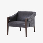 Fauteuil Bauer Four Hands en ébène Chaps