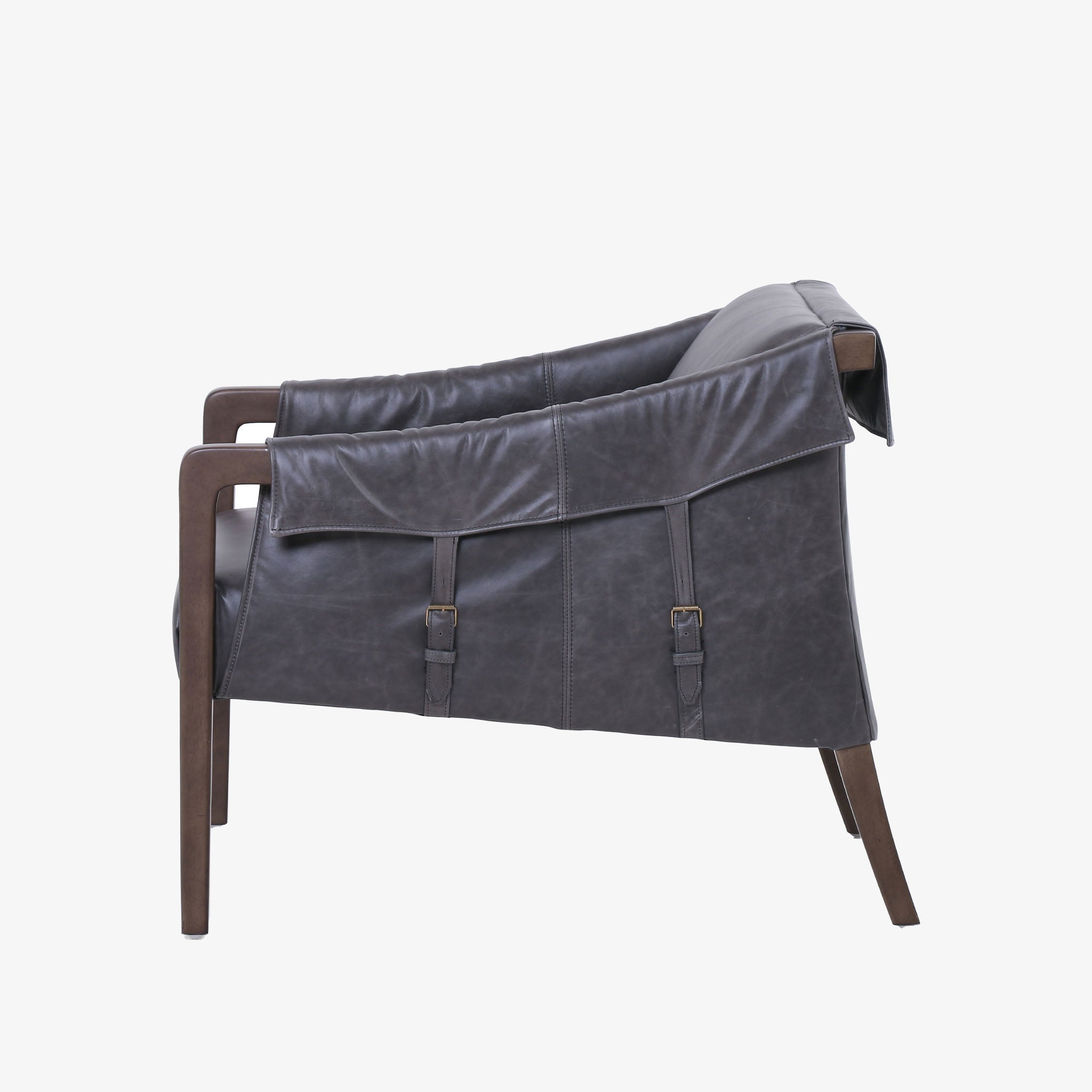 Fauteuil Bauer Four Hands en ébène Chaps