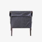 Fauteuil Bauer Four Hands en ébène Chaps