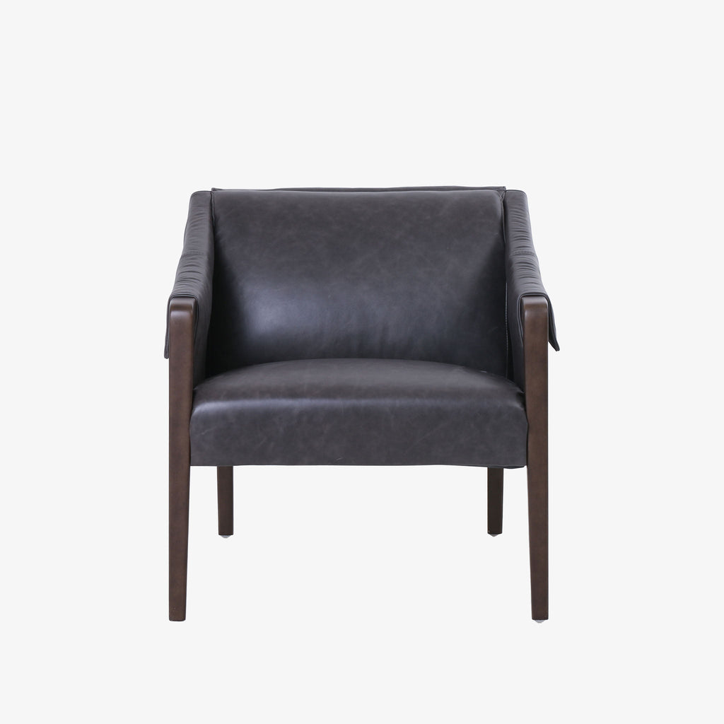 Fauteuil Bauer Four Hands en ébène Chaps