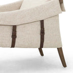 Fauteuil Bauer Four Hands - Crème Thames