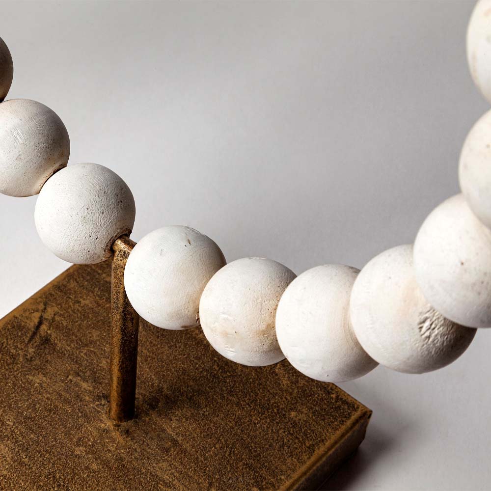 Objet parfaitement cassé - Blanc