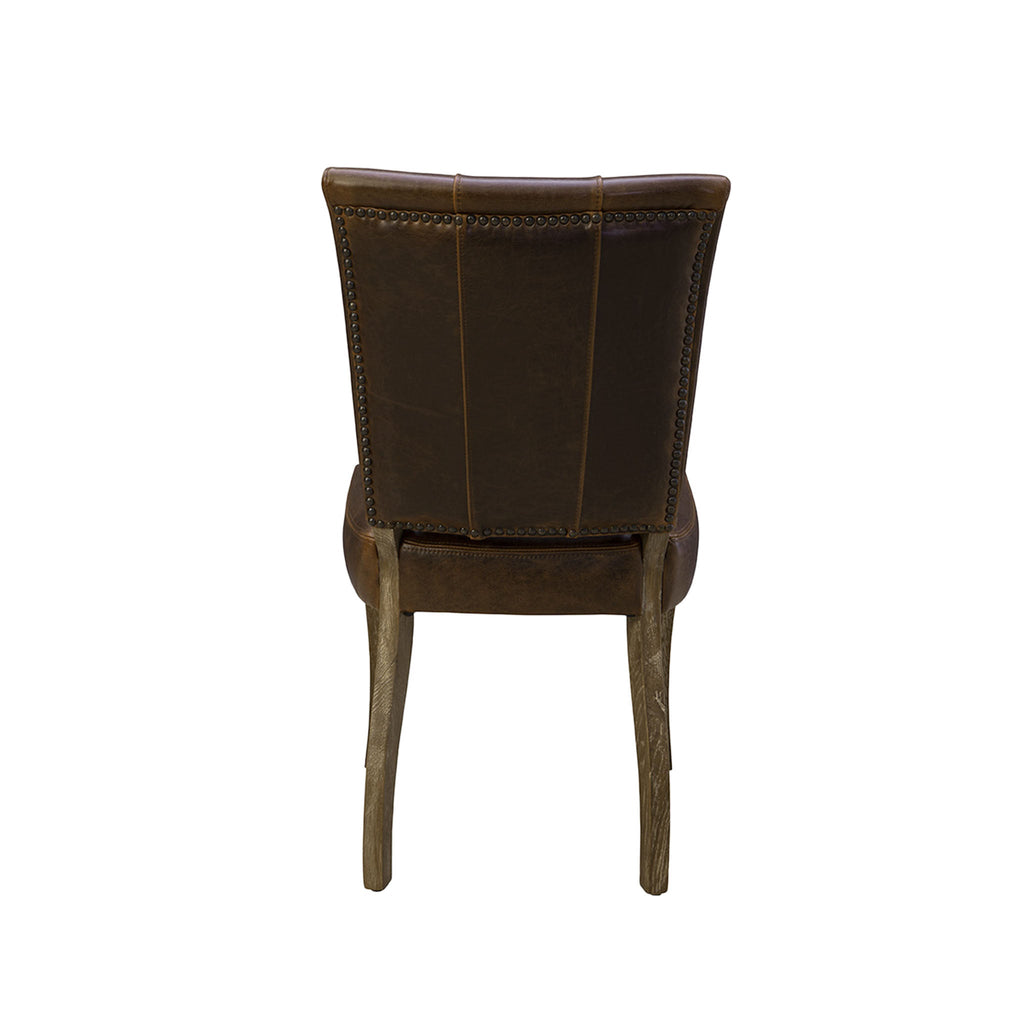 Fauteuil en cuir Beale