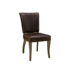 Fauteuil en cuir Beale