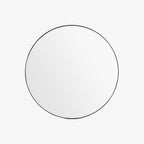 Miroir rond Four Hands Bellvue en noir rustique