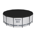 Piscine hors sol ronde Bestway Steel Pro MAX avec pompe et couverture