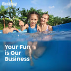 Piscine hors sol ronde Bestway Steel Pro MAX avec pompe et couverture