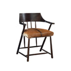 Chaise de salle à manger en saule noir 