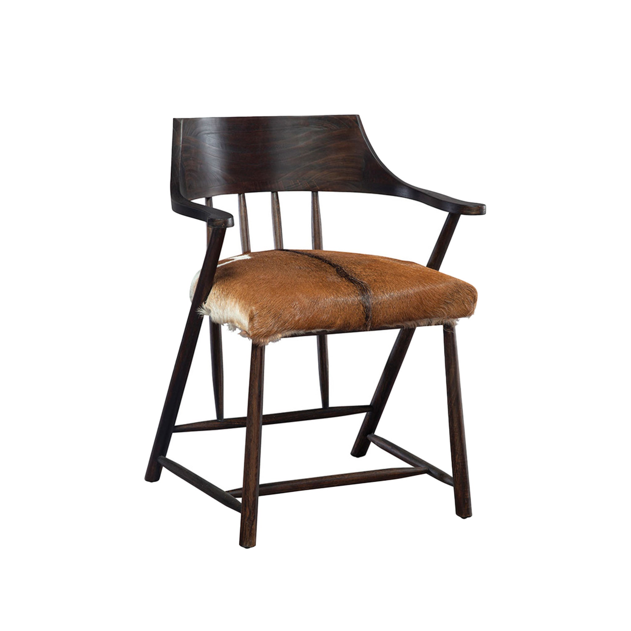 Chaise de salle à manger en saule noir 