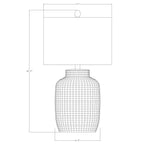 Lampe de table Bretange